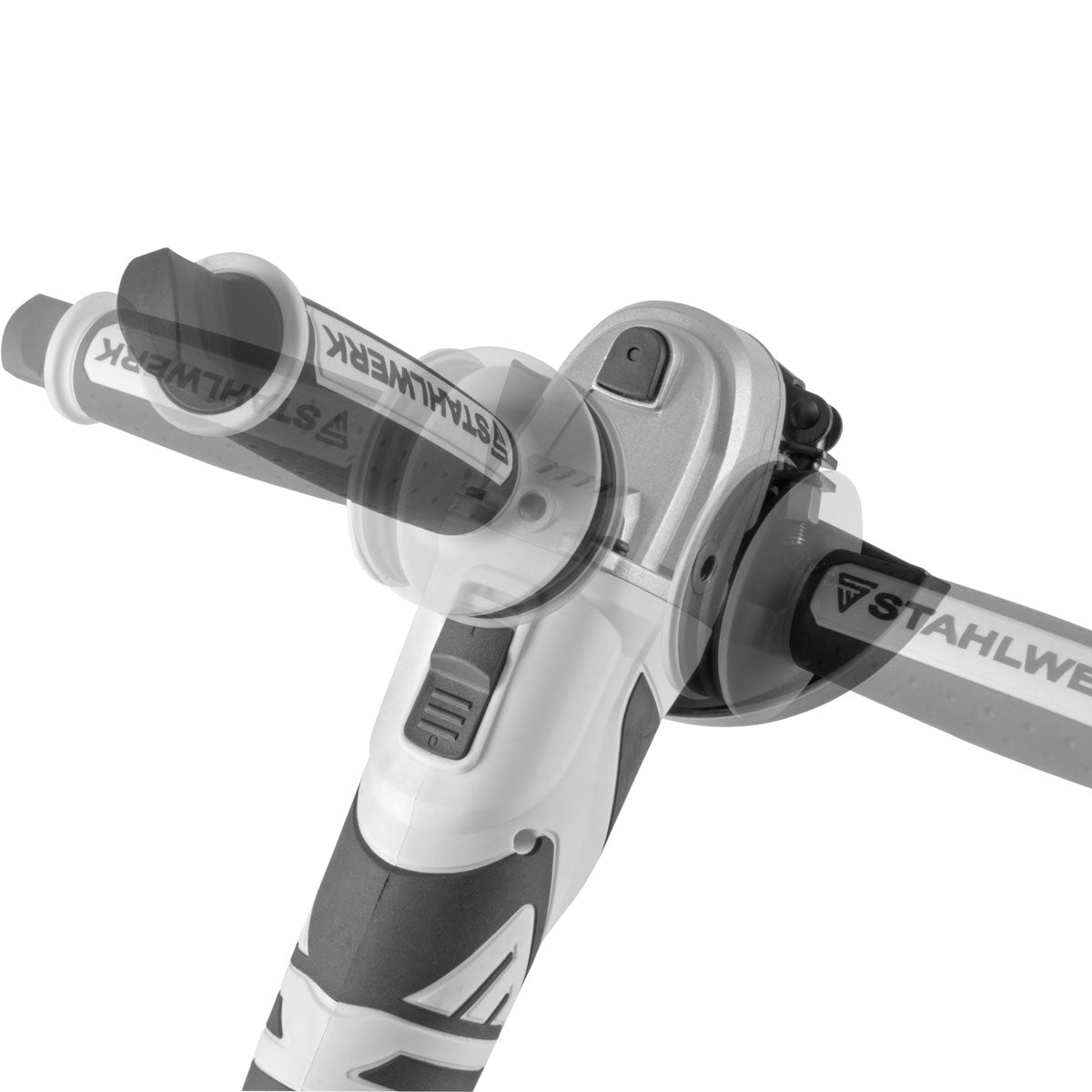 STAHLWERK Brushless Akku Winkelschleifer AWS-20 ST 20V/4Ah, 0 - 7500 min-1