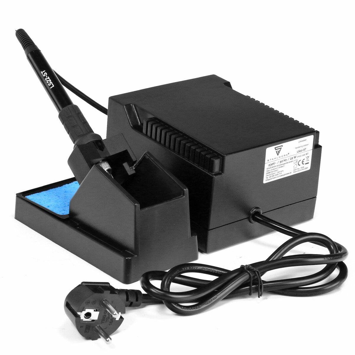 STAHLWERK Lötstation LS22-ST 22 Watt Multifunktions Lötgerät mit Lötkolben