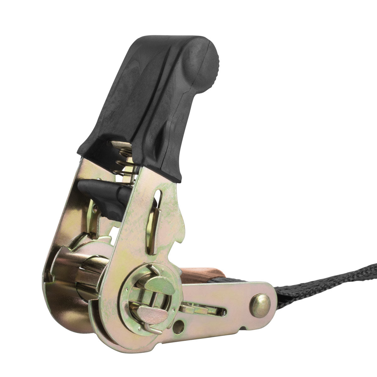 STAHLWERK Spanngurte ZG-800 ST mit Ratsche + Haken 400 kg Zuglast 4er Set