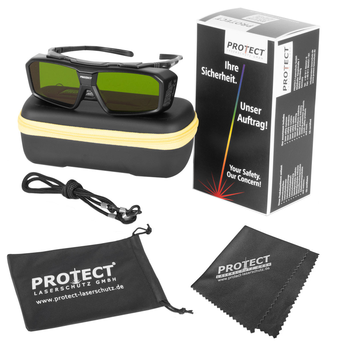 PROTECT Starlight X2 Laserschutzbrille Wellenlängenbereich von 800 1.320 nm