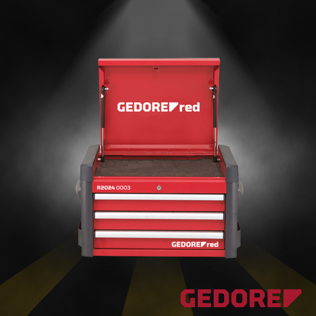 Werkzeugtruhe WINGMAN 3 Schubladen 446x724x470 mm