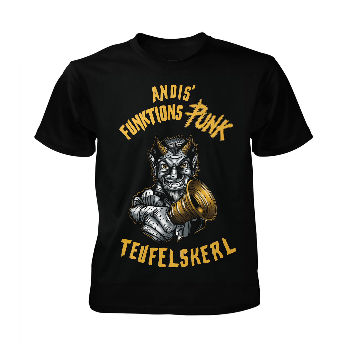 Andi's Funktionspunk T-Shirt „Teufelskerl“