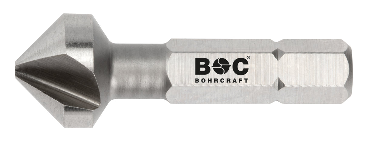 Bohrcraft - Kegelsenker-Bit 1/4" Schaft, HSS DIN 335 C 90°