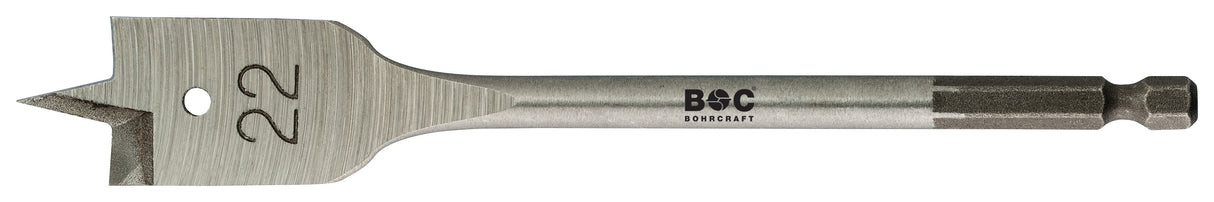 Bohrcraft - Flachfräsbohrer mit 2 Schneiden