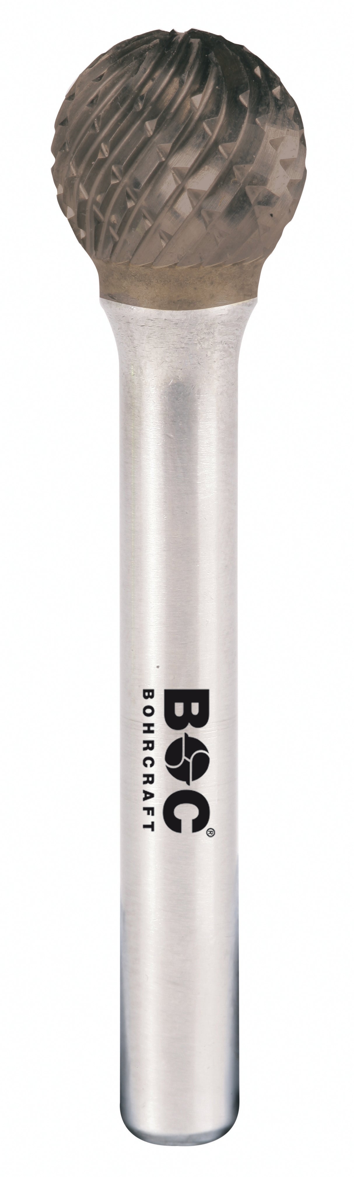 Bohrcraft - HM-Frässtift Form D Kugel, TiAlN