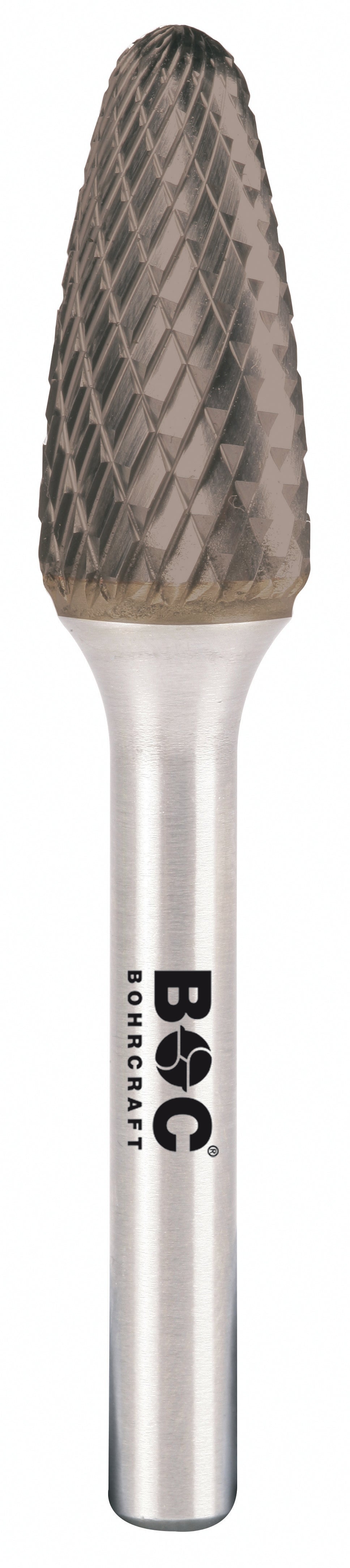 Bohrcraft - HM-Frässtift Form F Rundbogen, TiAlN