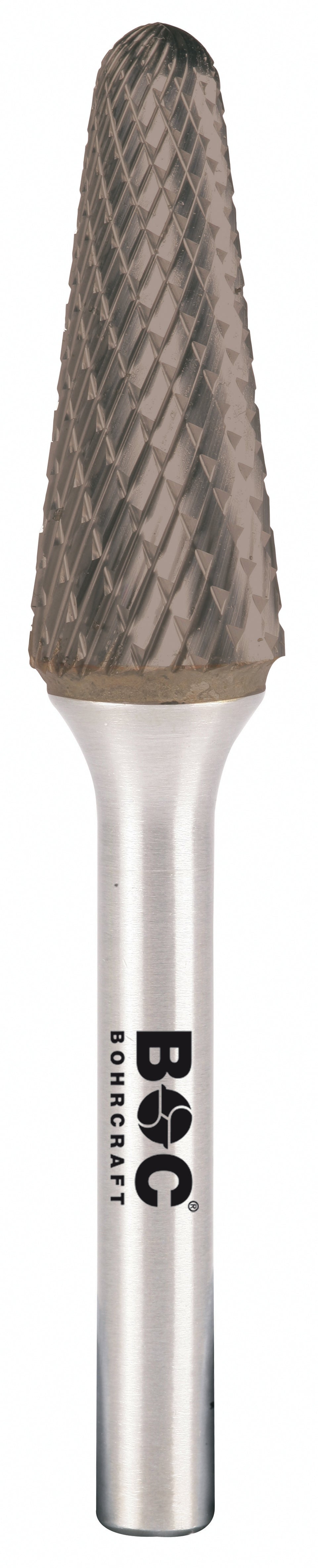 Bohrcraft - HM-Frässtift Form L Rundkegel, TiAlN