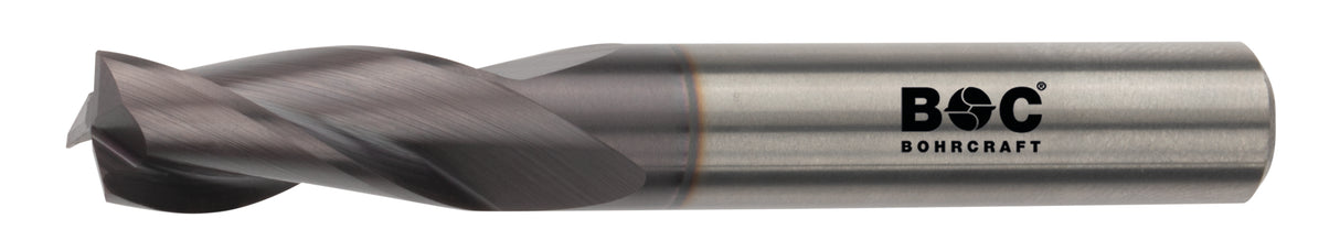 Profi-Plus - VHM Bohrnutenfr.AlTiN ~DIN6527L Typ N lang 3-schn.