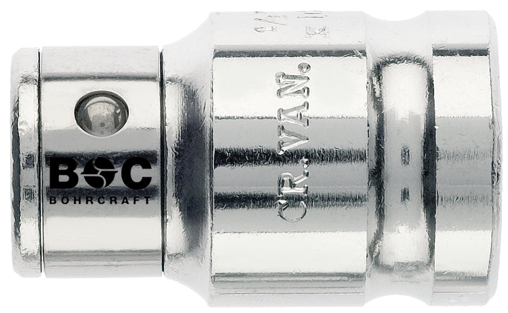 Bohrcraft - Adapter mit Kugel für Bits mit 10 mm 6-kant Schaft