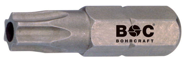 Bohrcraft - Schrauber-Bits 5/16" für Torx-Schrauben mit Loch