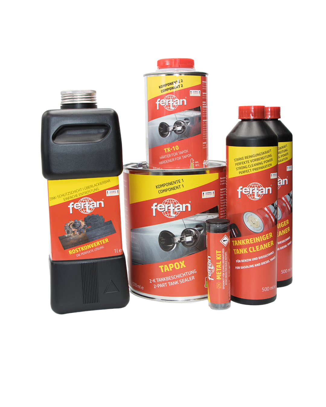 FERTAN Tanksanierungs-Set – Für eine professionelle Tankinstandsetzung