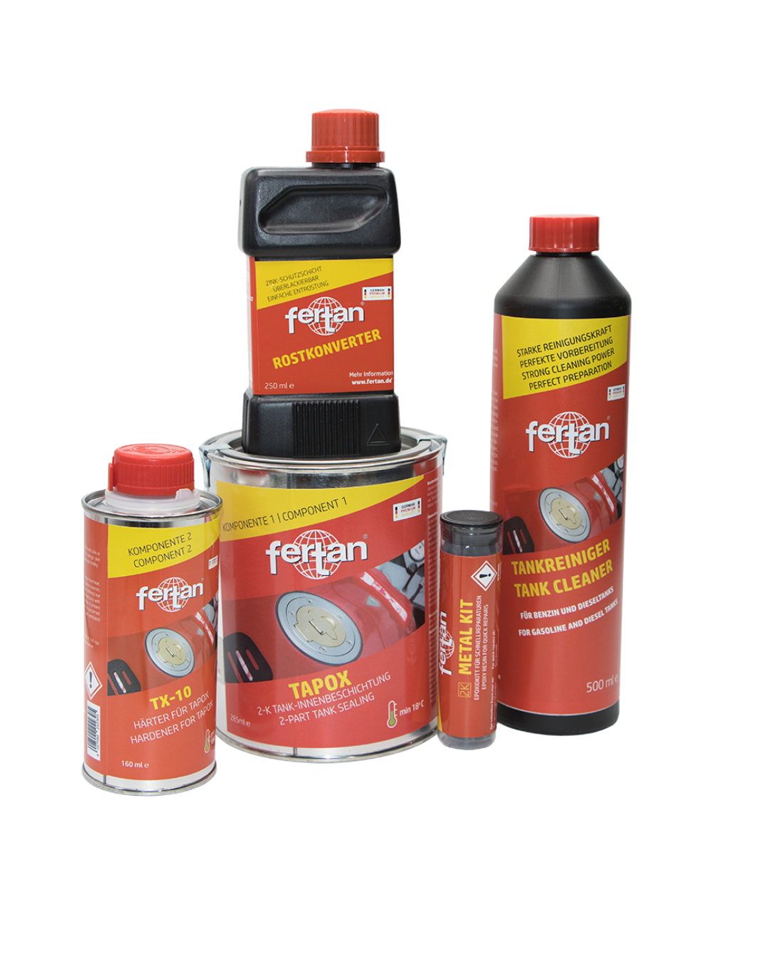 FERTAN Tanksanierungs-Set – Für eine professionelle Tankinstandsetzung