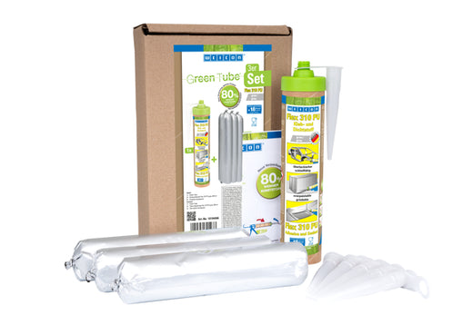 WEICON Green Tube Set Flex 310 PU grau 280 ml