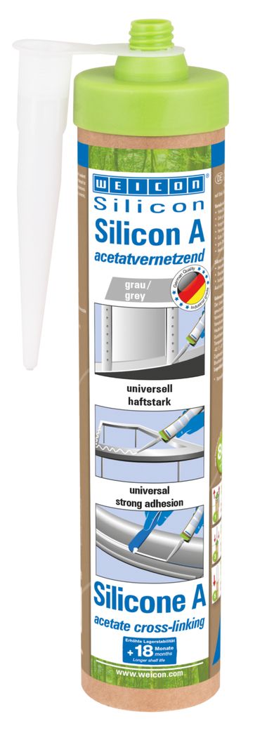 WEICON Green Tube Silicon A grau 280 ml