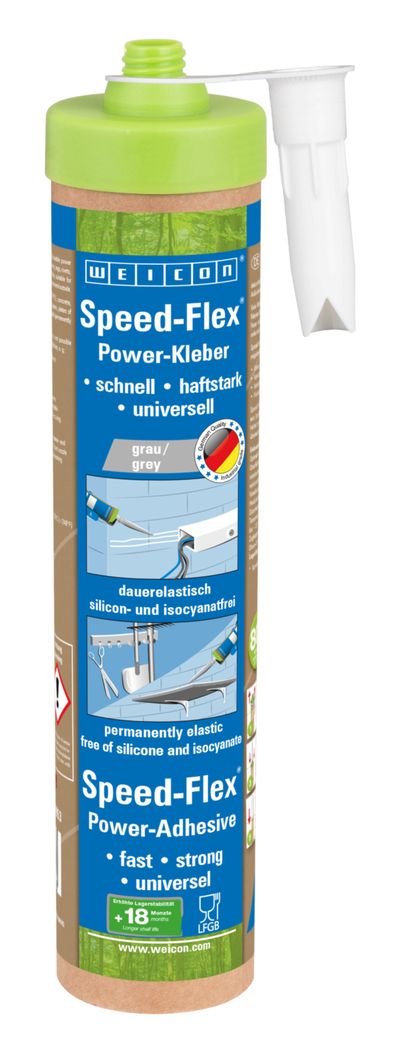 WEICON Green Tube Speed-Flex grau 280 ml