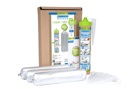 WEICON Green Tube Set Silicon LP weiß 280 ml