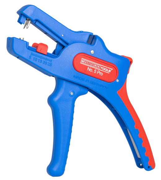 WEICON Abisolierzange No. 5 Pro | für alle gängigen flexiblen und massiven Leiter, Arbeitsbereich 0,2 – 16,0 mm²