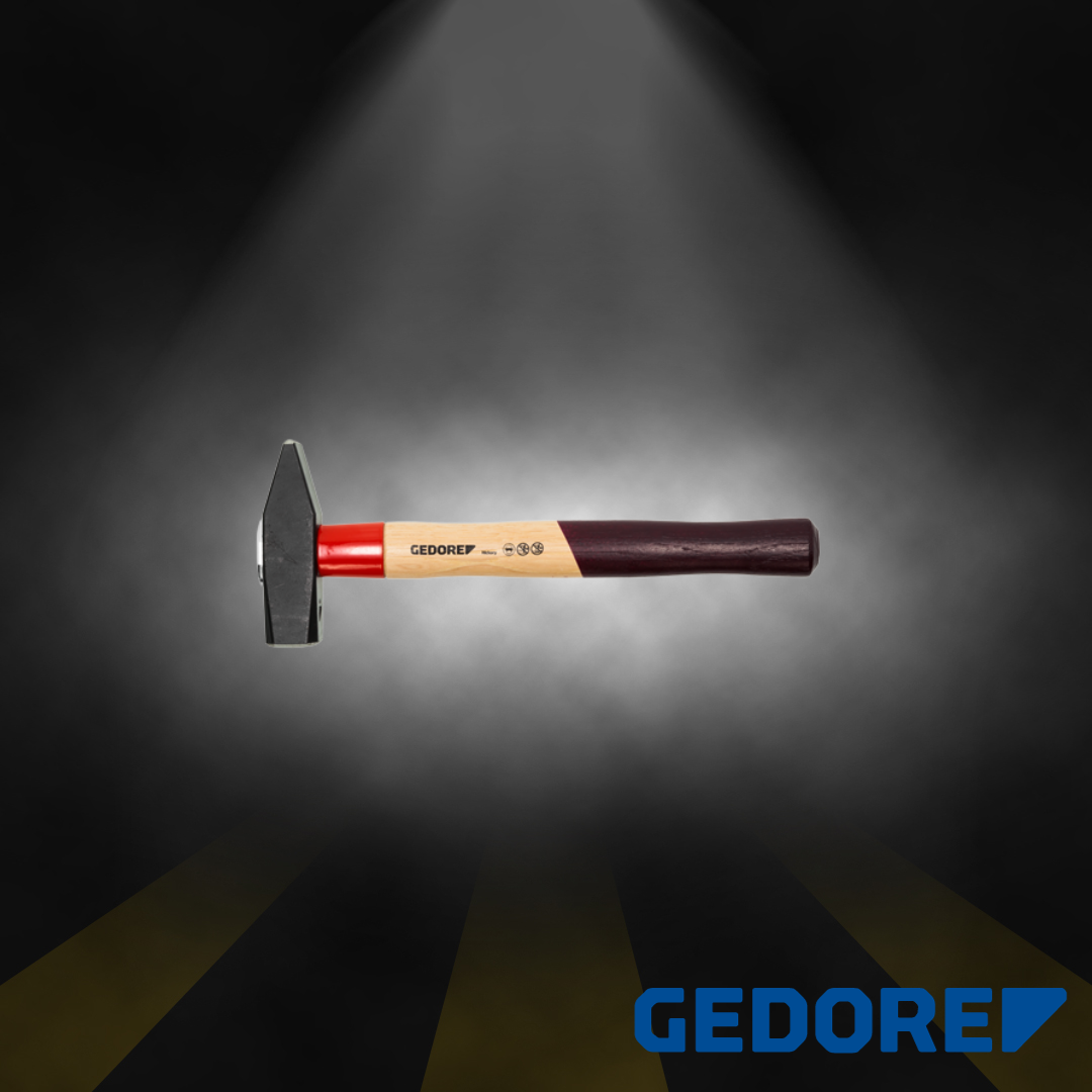 Schlosserhammer ROTBAND-PLUS mit Eschenstiel 400 g