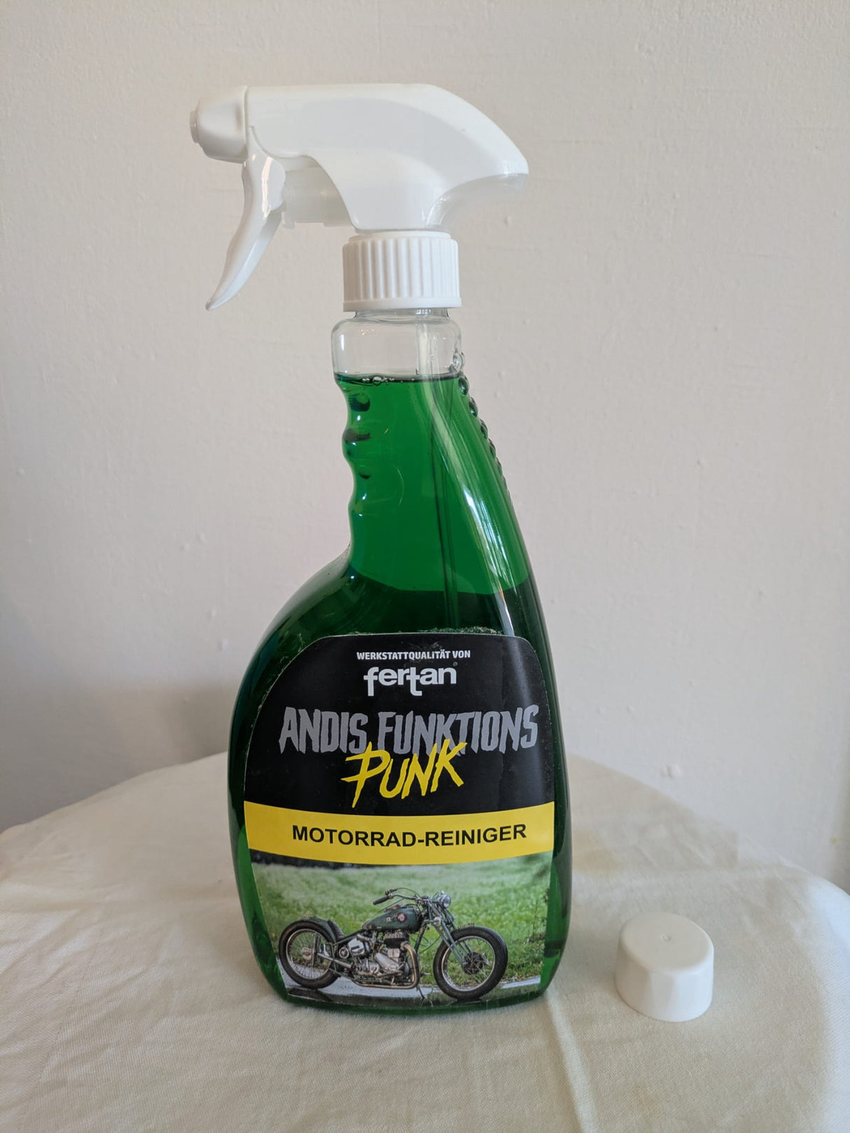 Andis Funktionspunk × FERTAN Motorrad‑Reinigungsset