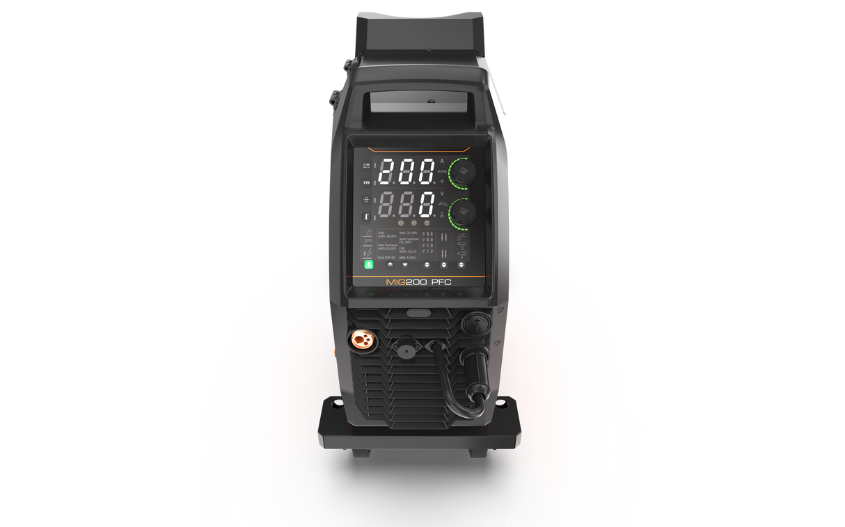 JASIC MIG-Schweißgerät MIG200 PFC, Flaschenwagen