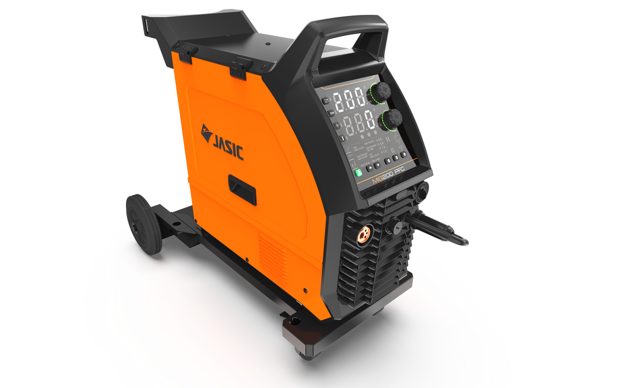 JASIC MIG-Schweißgerät MIG200 PFC, Flaschenwagen