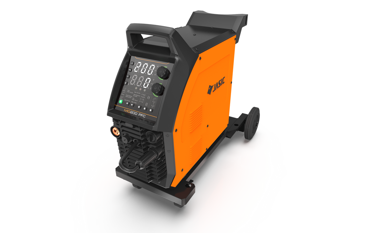 JASIC MIG-Schweißgerät MIG200 PFC, Flaschenwagen