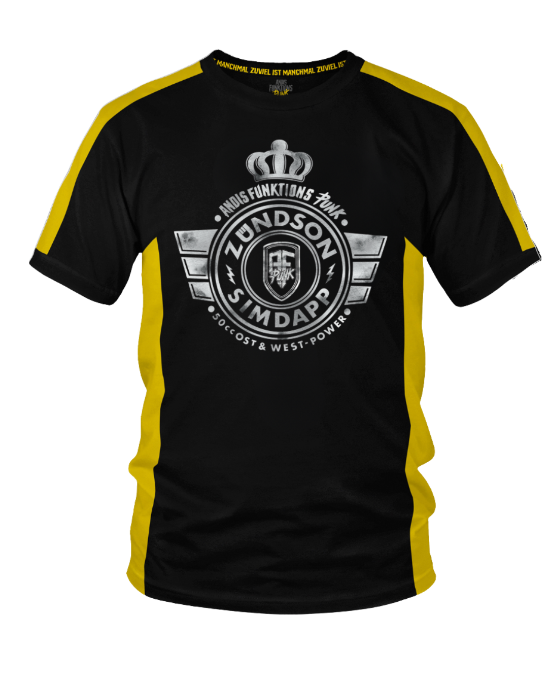 Andi's Funktionspunk T-Shirt „Ost - Westfreundschaft"