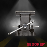 Schraubstock Backen-Breite 150 mm drehbar 14 kg