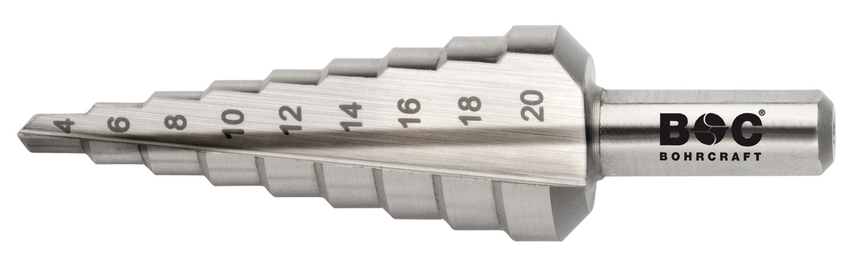 Bohrcraft - Stufenbohrer HSS Abstufung 1 mm