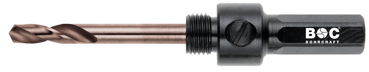 Bohrcraft - Lochsägen-Aufnahmesch. SW 8,5 inkl HSS-E Co Bohrer