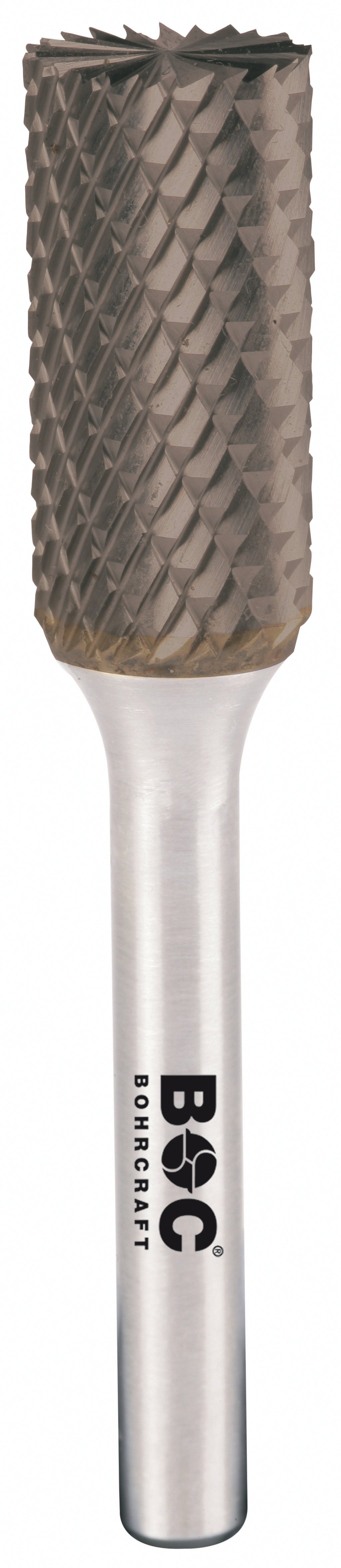 Bohrcraft - HM-Frässtift Form B Zyl., Stirnverz., TiAlN