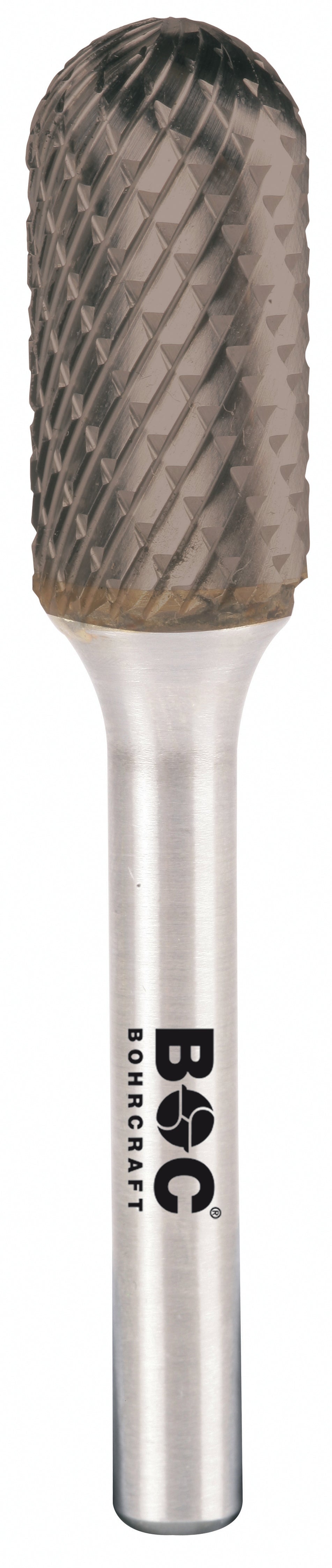 Bohrcraft - HM-Frässtift Form C Walzenrund, TiAlN