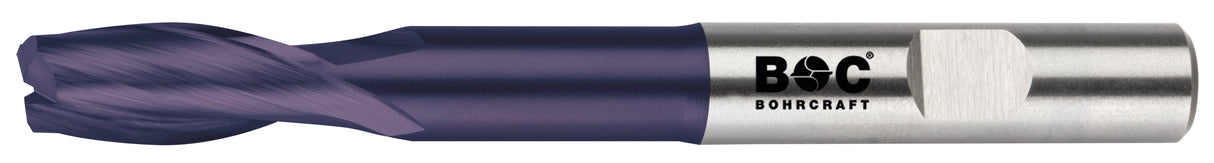 Profi-Plus - Langlochfr. DIN 327 HSSCo8 TiALN Typ N lang 2-schn
