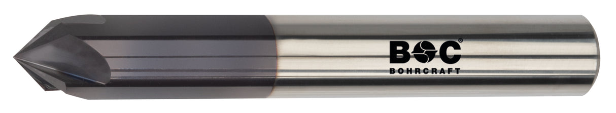 Profi-Plus - VHM Entgrat-/Fasfräser 90° TiALN Typ N lang 4-schn