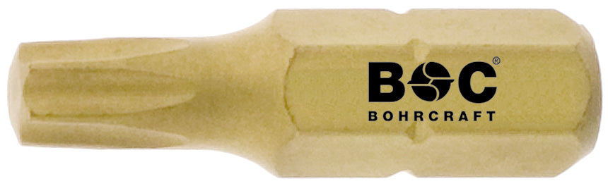 Bohrcraft - Schrauber-Bits 1/4" für Torx-Schrauben