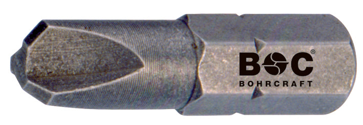 Bohrcraft - Schrauber-Bits 1/4" für Dreiflügel-Schrauben