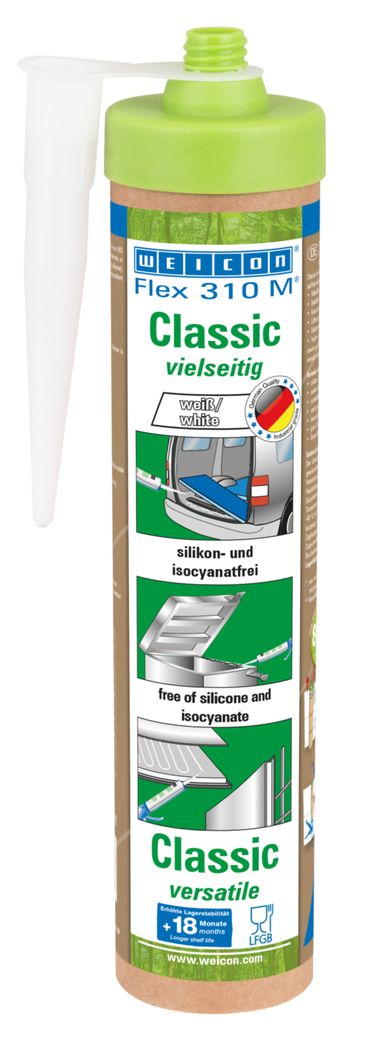 WEICON Green Tube Flex 310M Classic weiß 280 ml