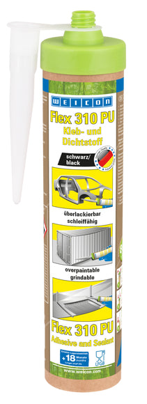 WEICON Green Tube Flex 310 PU schwarz 280 ml