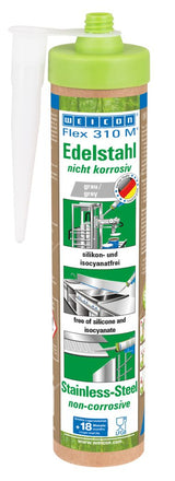 WEICON Green Tube Flex 310M Edelstahl 280 ml