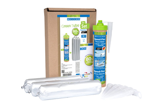 WEICON Green Tube Set Speed-Flex schwarz 280 ml