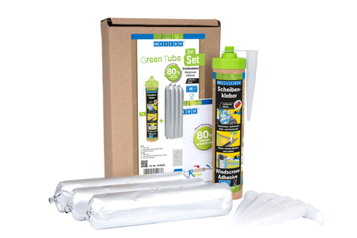 WEICON Set Green Tube Scheibenkleber schwarz