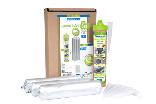 WEICON Green Tube Set Solar-Flex weiß 280 ml