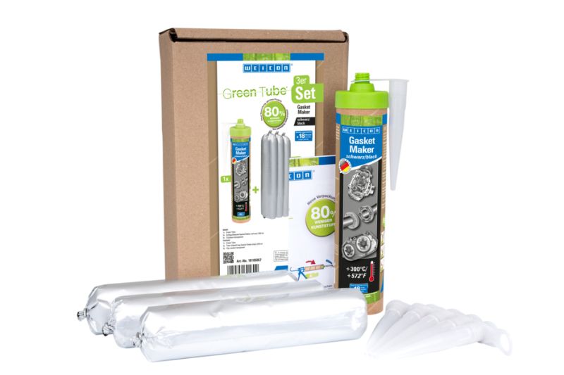 WEICON Green Tube Set Gasketmaker schwarz 280 ml
