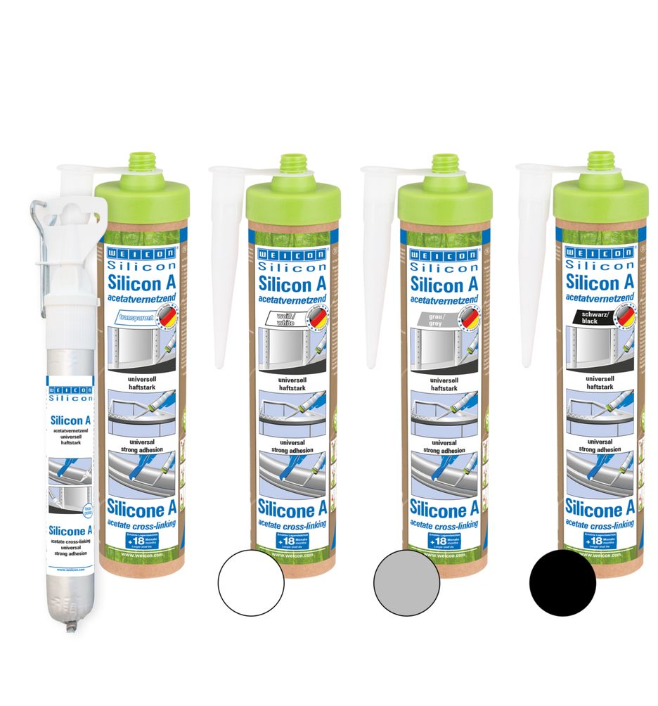 WEICON Green Tube Silicon A grau 280 ml