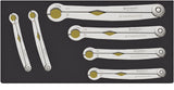 STAHLWILLE FastRatch 240 TCS Satz – Ratschen‑Ringmaulschlüssel‑Set (6‑ oder 10‑teilig)