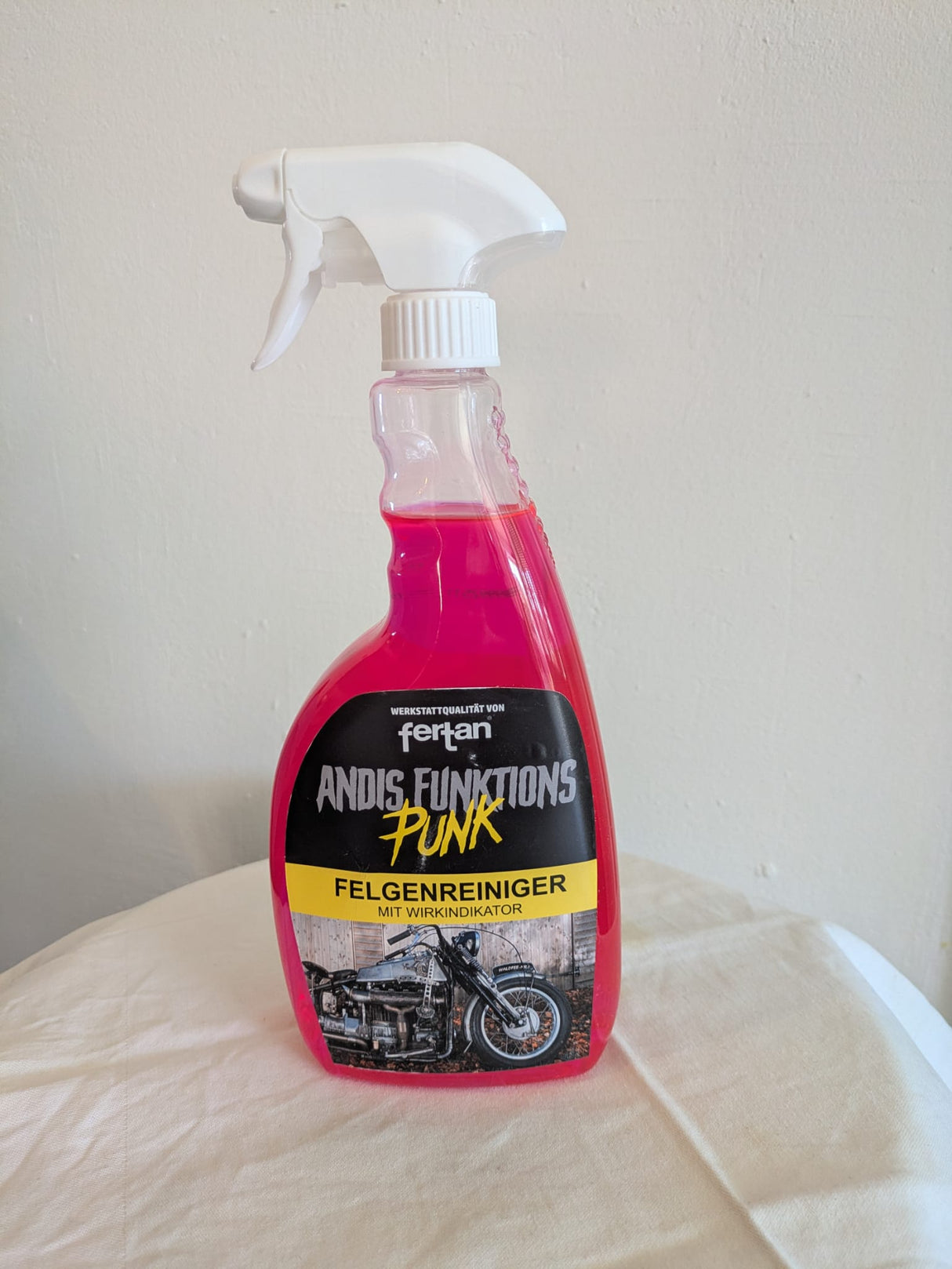 Andis Funktionspunk × FERTAN Motorrad‑Reinigungsset
